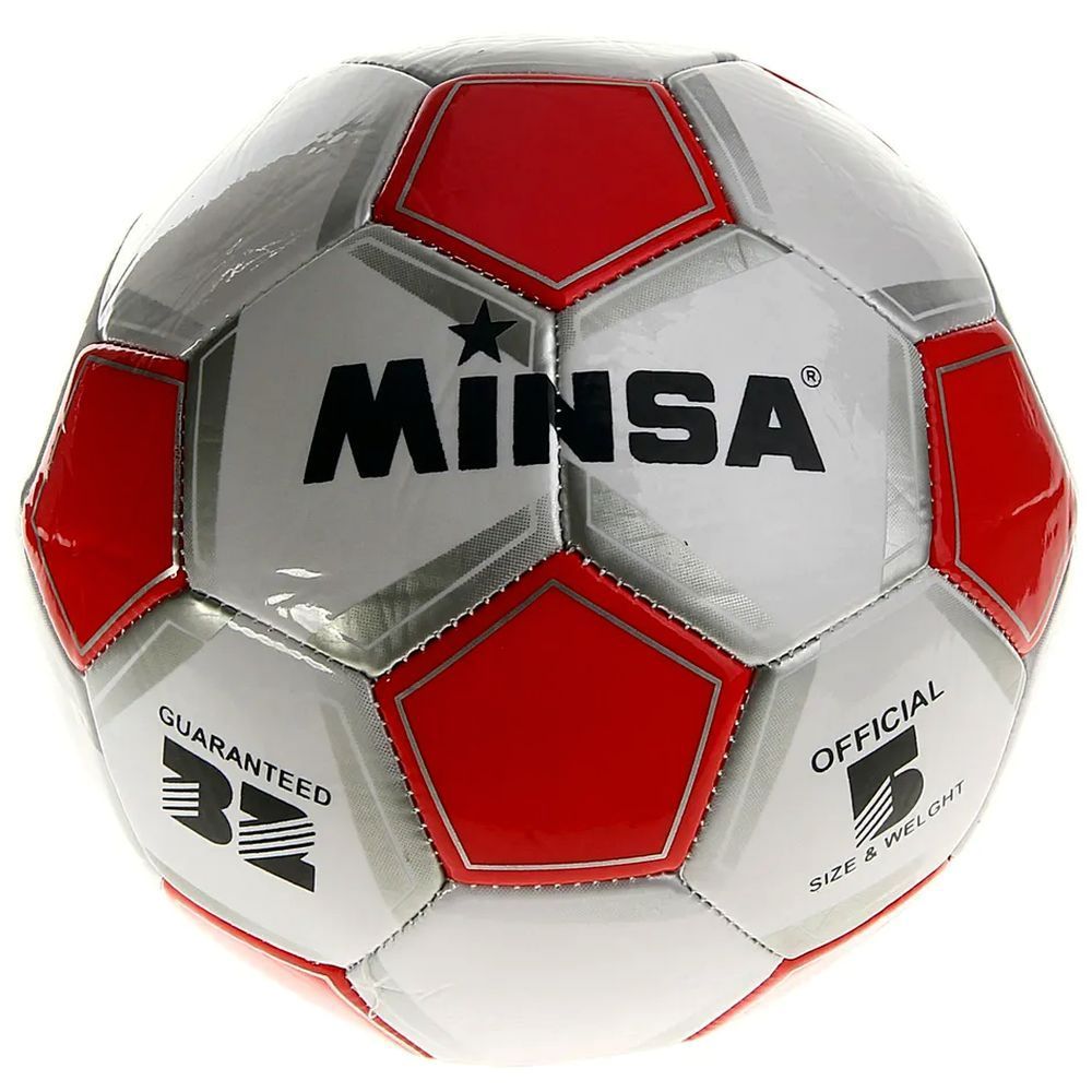 Мяч футбольный MINSA Classik р. 5, 350гр. машин.сшивка \ 240374