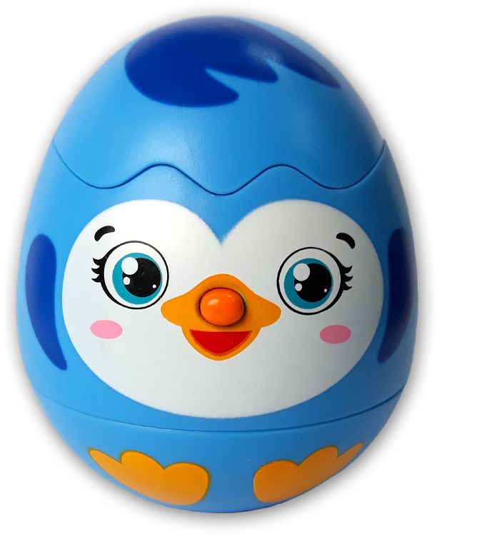 Яйцо-сюрприз "Пингвинчик" 10мелодий \ 2032 Азбукварик