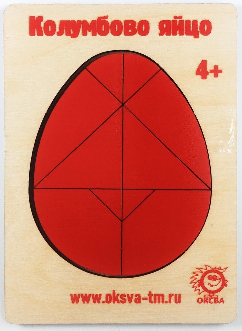 Головоломка Колумбово яйцо (3-й уровень сложности) \ Оксва