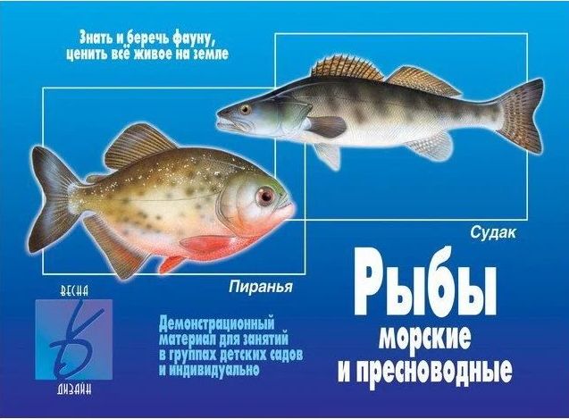 Дем. мат. Рыбы морские и пресноводные (в папке) \ Д-283 Весна-Дизай
