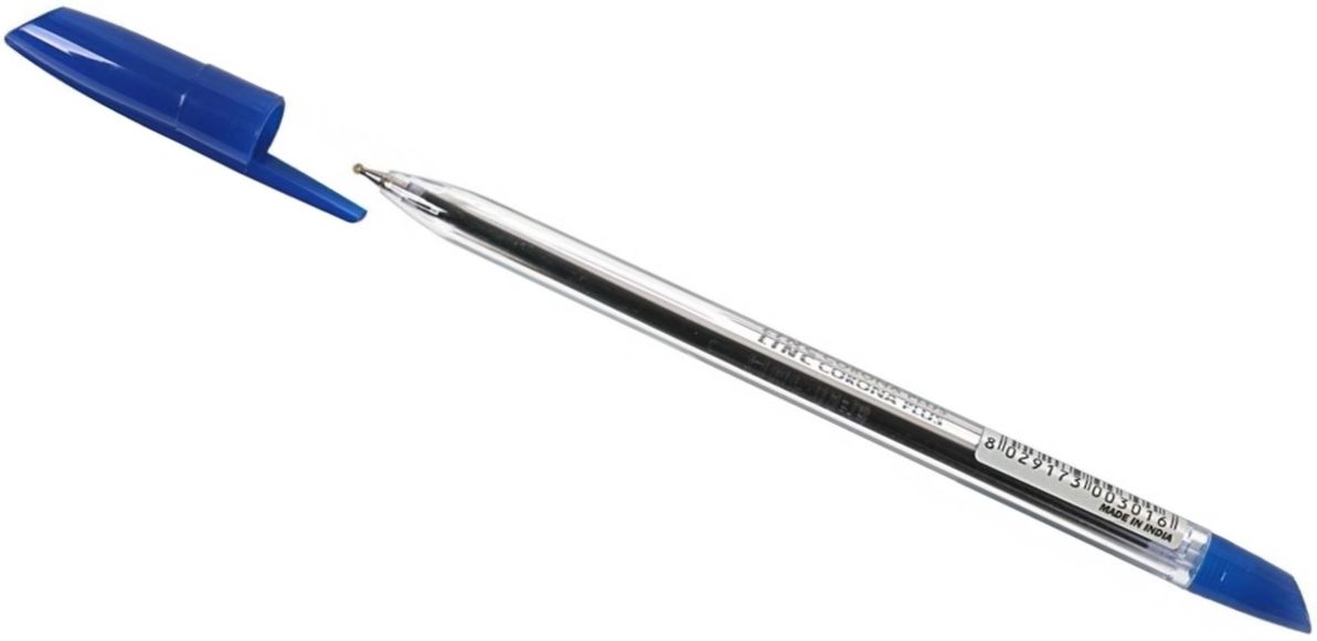Ручка шариковая Linc Corona Plus синяя 0,7 мм прозрачный корпус\ 3002 N Индия