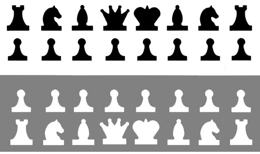 Набор Магнитных фигур для демонстрационных шахмат \ 10 Королевство 01941