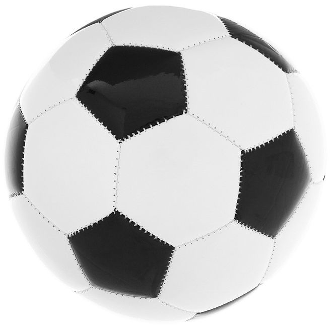 Мяч футбольный размер 3 (18см.) Classik (бело-черный) \ 1026013 Китай