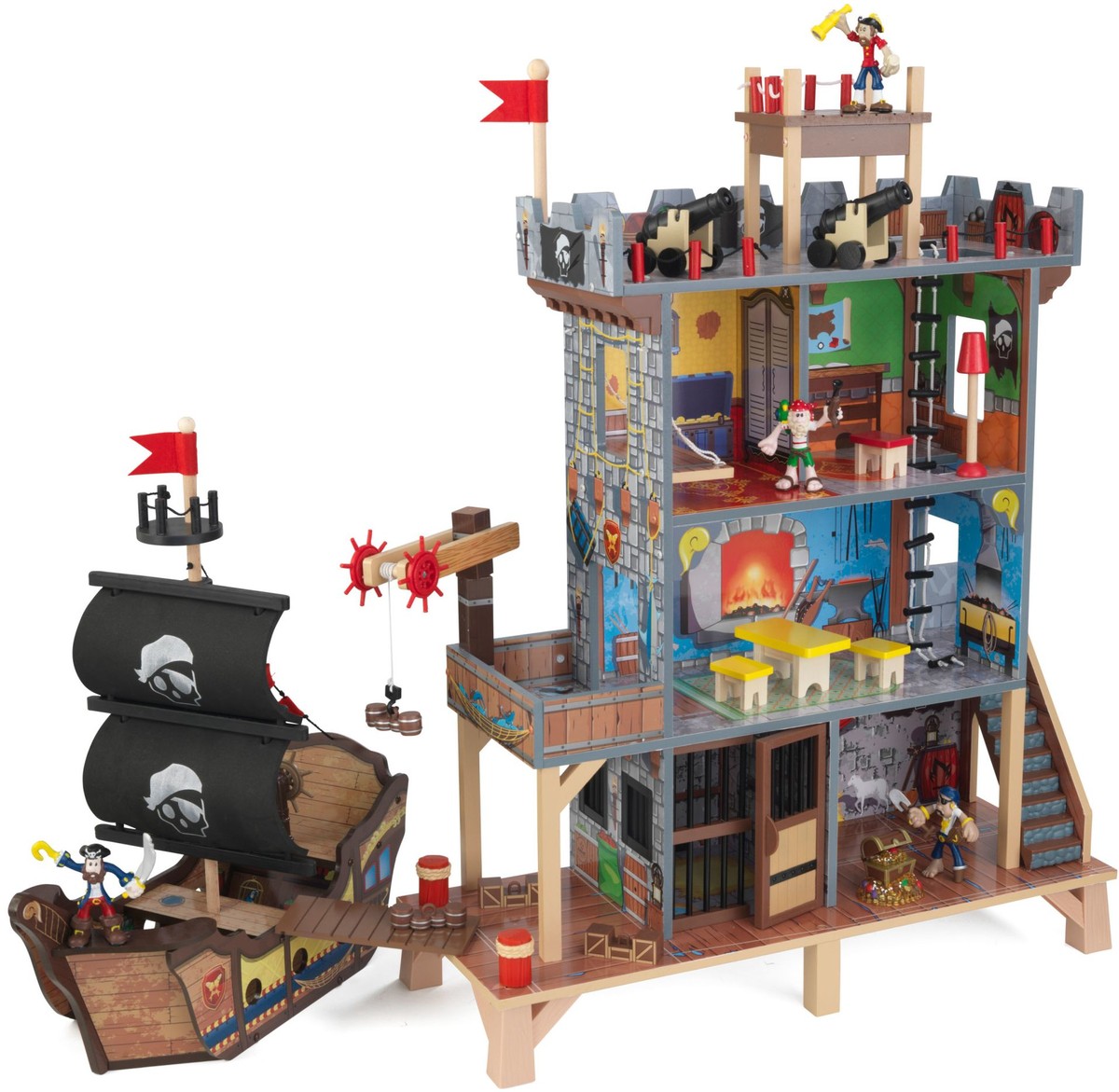 Игровой набор "Пиратский форт" \ 63284_KE KidKraft, США