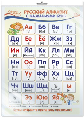 Алфавит на стол ребенку распечатать