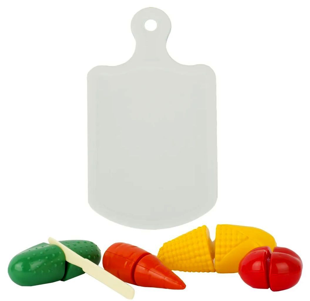 Набор Режем овощи (6 предметов, пластмасса, в пакете) \ У952 Спектр, Россия