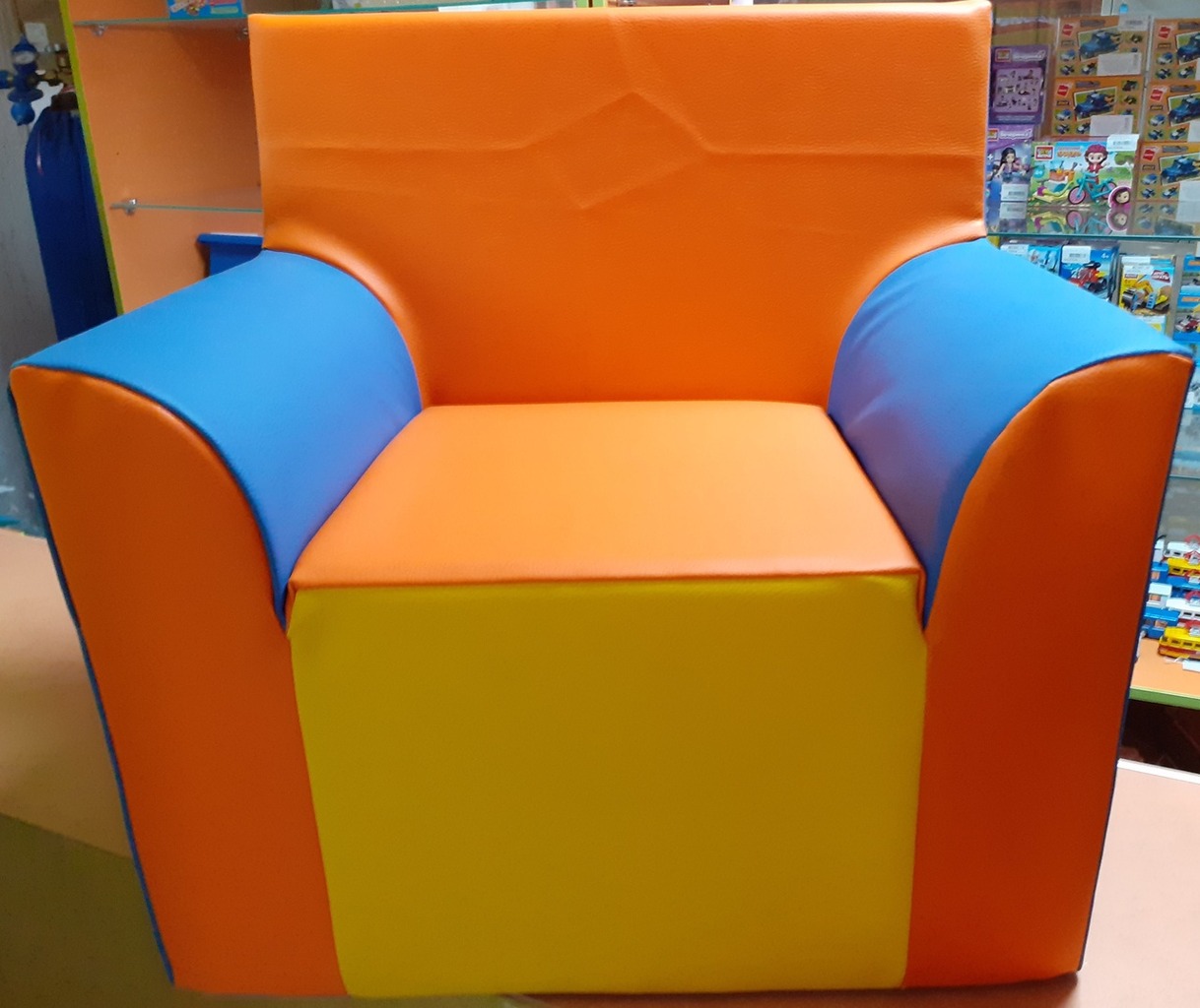 Мягкий модуль "Кресло" 50*45*50см. (детская мебель) \ РОССИЯ