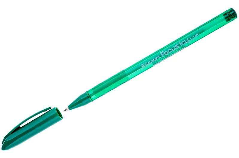 Ручка шариковая Luxor "Focus Icy" зеленая, 1,0мм \ 1766 Luxor