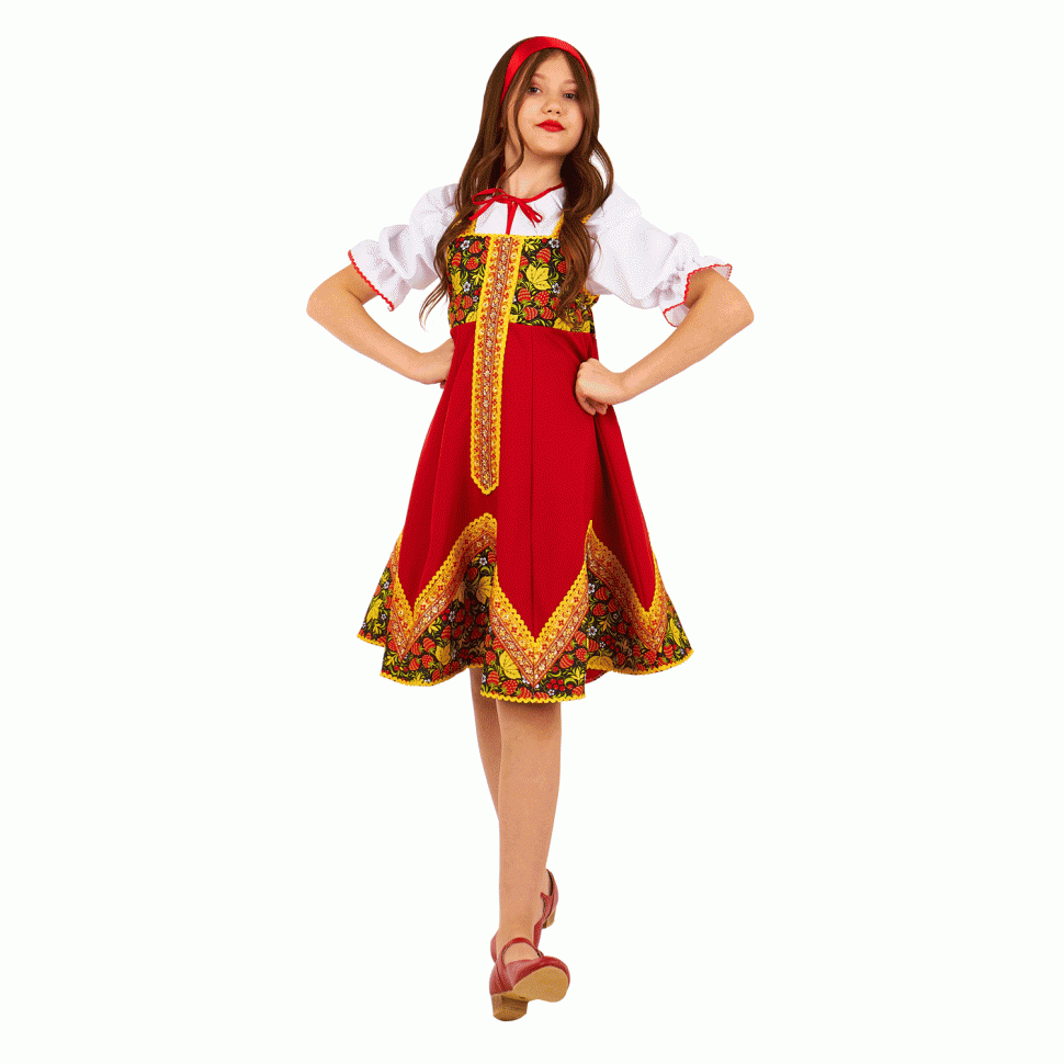 Русский народный костюм Катюша детский.