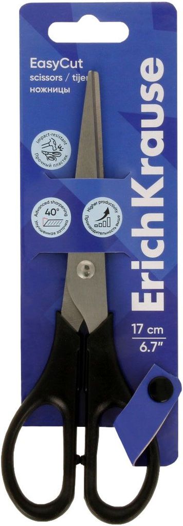 Ножницы "EasyCut" 17см \ 14861 ErichKrause
