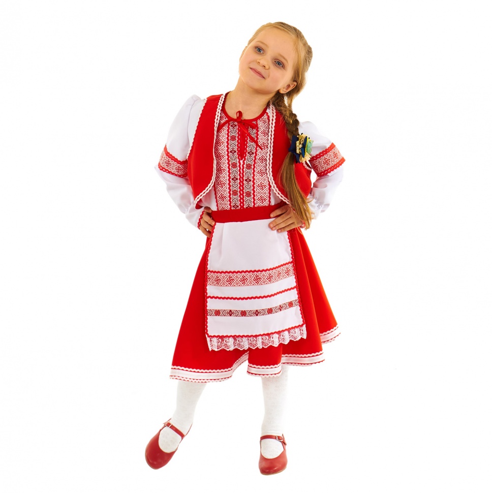 Народный костюм Белорусский девочка