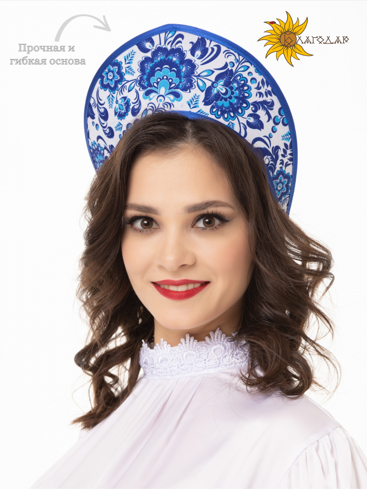 Кокошник Наталья гжель