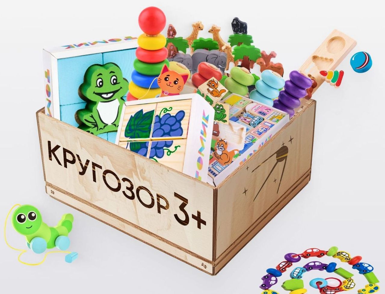 Игровой набор АЛМА «Кругозор» 3+ \ И22400 Алма