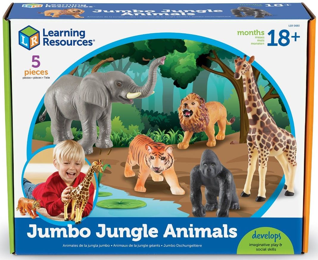 Игровой набор.  Животные джунглей\ LER0693 Learning Resources