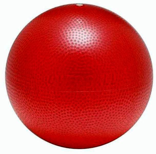 Мяч легкий резиновый OVER BALL, диам. 23 см, красный, желтый, синий\ 8011 Ledraplastic Италия