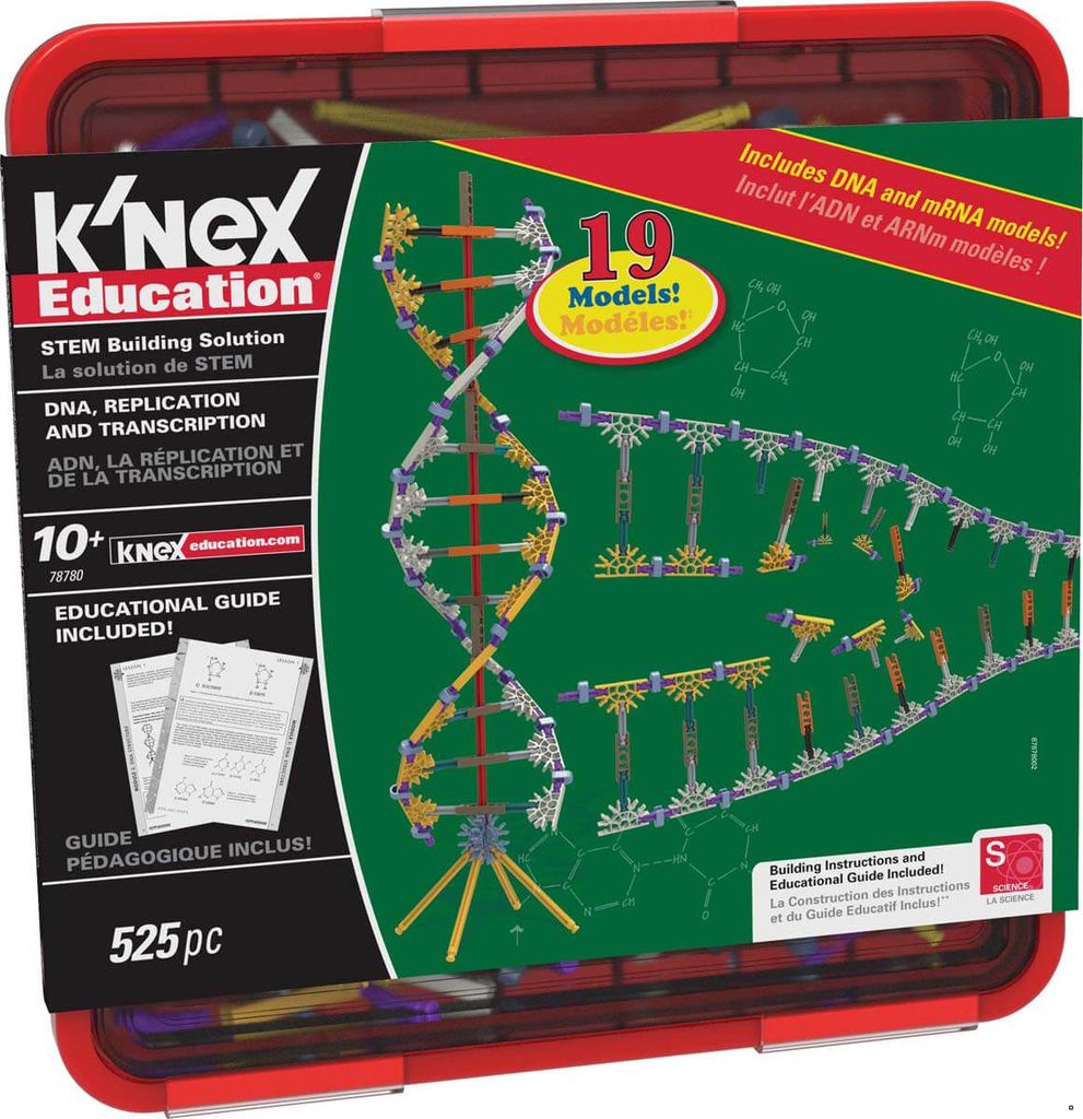 Конструктор K’NEX «Набор ДНК, репликации и транскрипции»\ 78780