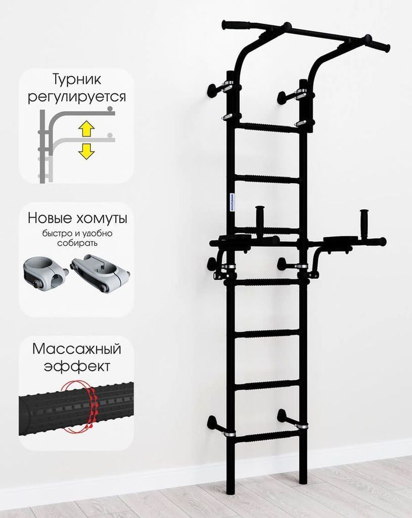 Турник настенный шведская стенка