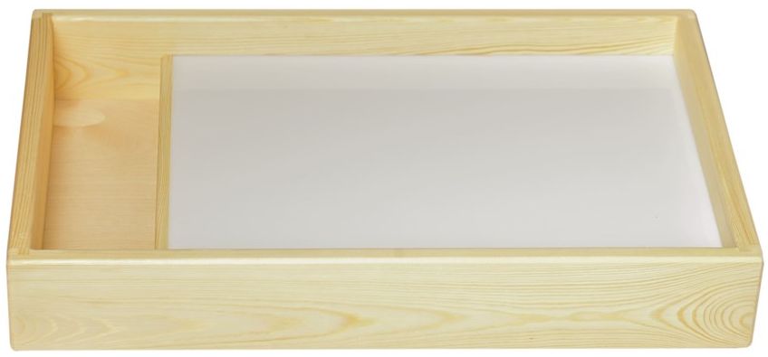 Планшет для рисования песком "МИНИ+С ОТСЕКОМ" (40*60 см, подсветка: белая светодиодная) \ СП-01239