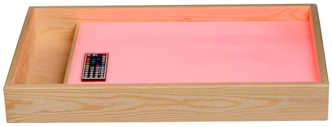 Планшет для рисования песком "МАЛЫШ+ЦО" (30*50 см, подсветка: цветная 16 цветов+пульт ДУ) \ СП-01251