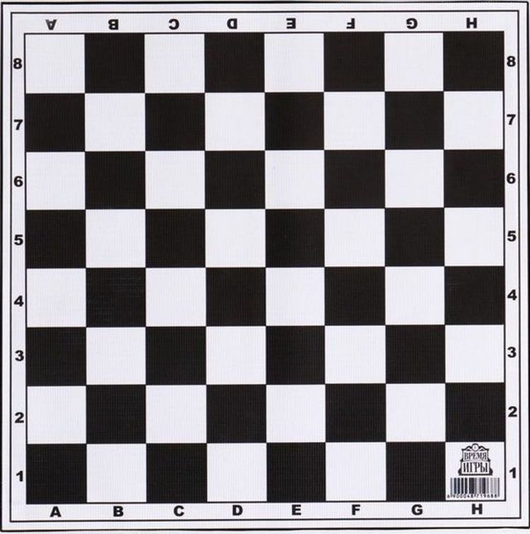 Шахматное поле виниловое 30*30 см \ 4871968