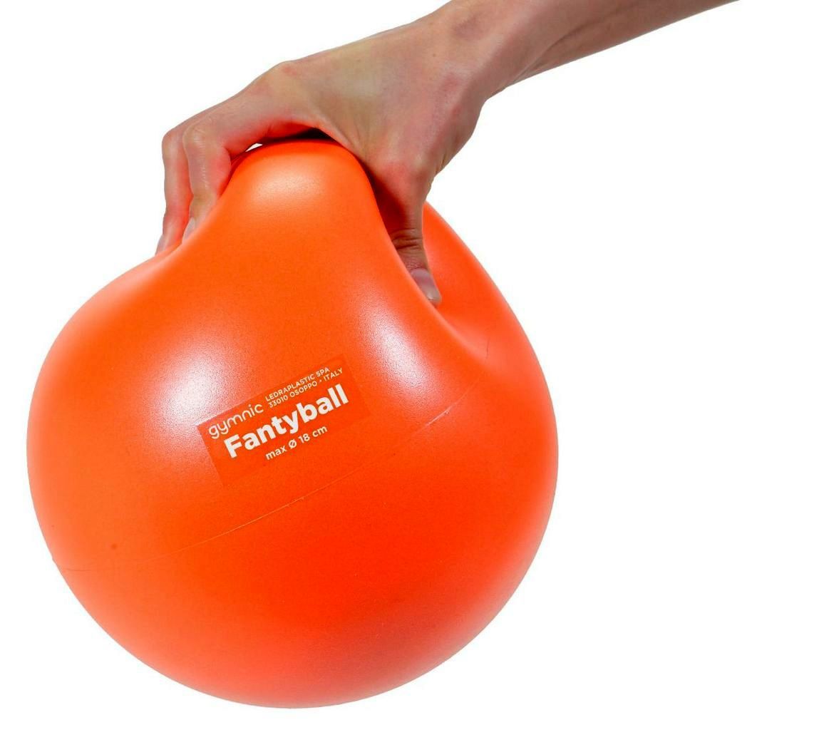 Мяч "Фантибол" 18 см, оранжевый\ 8087 LEDRAPLASTIC Италия