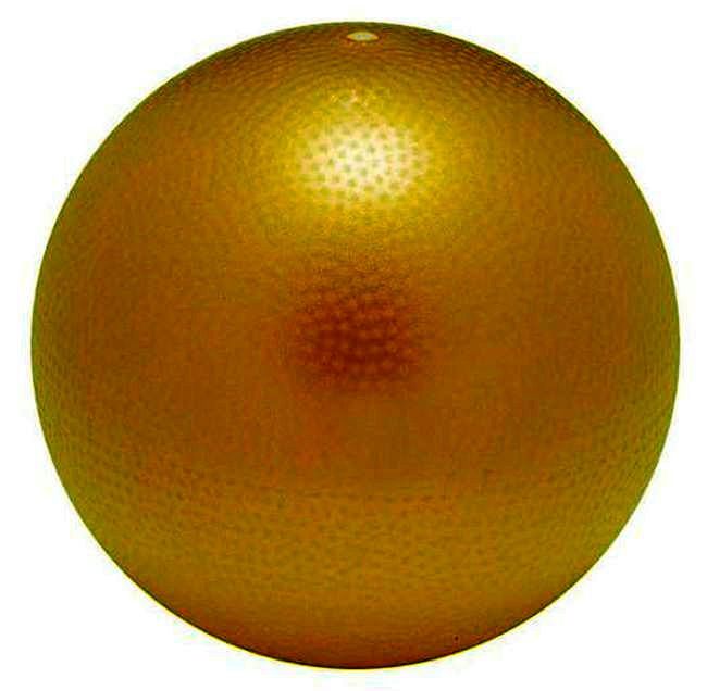 Мяч "Софтджим-овер" 23 см, желтый\ 9312 LEDRAPLASTIC Италия