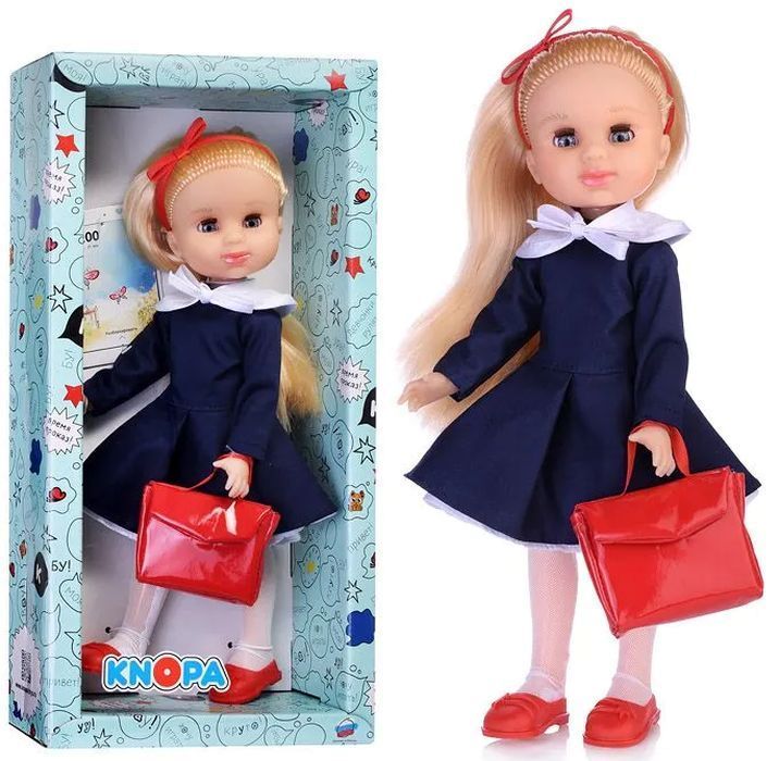 Кукла Полли в гимназии 35см \ 85033 Пластмастер