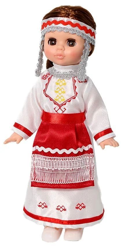Кукла в чувашском костюме Эля девочка 30,5 см \ В3225 Весна
