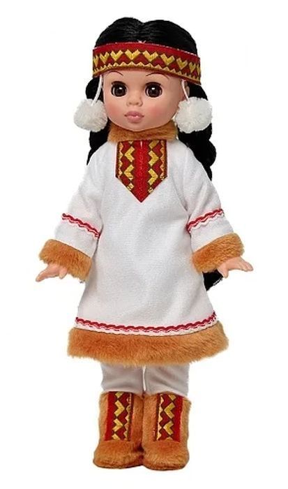 Кукла в костюме народов Севера Эля девочка 30 см \ В3220 Весна