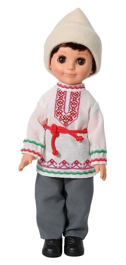 Кукла в марийском костюме Мальчик 30 см \ В3917 Весна