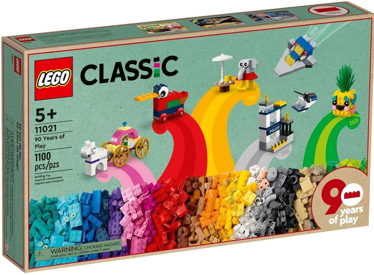Конструктор ""Classic" ("90 Years of Play") 5+ \ 11021 LEGO