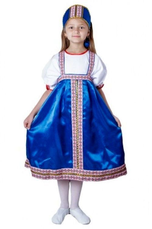 Костюм Русский народный костюм для девочки - рост 134 () \ Россия