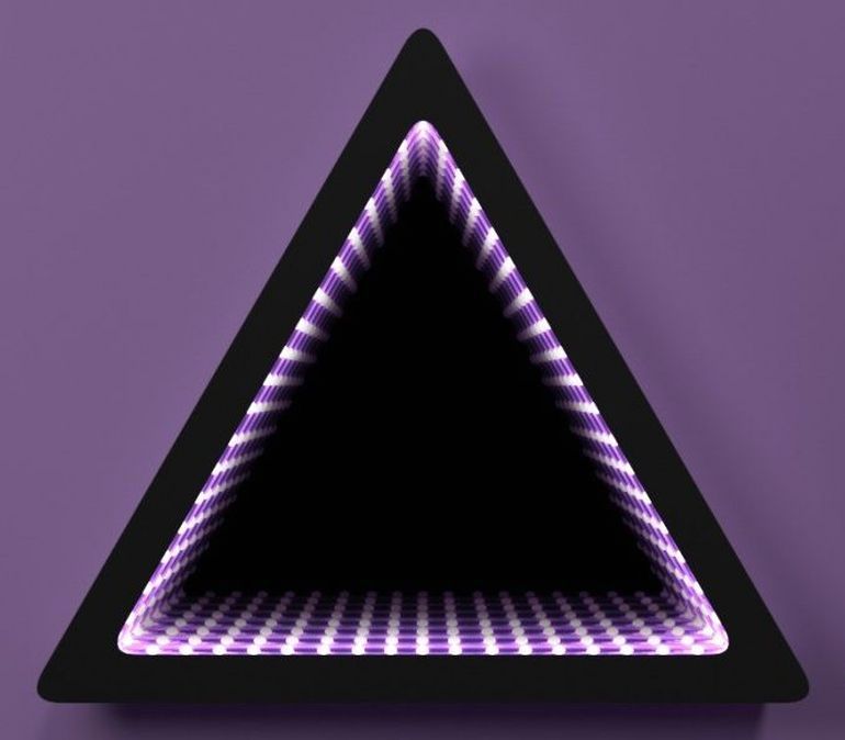 Светозвуковая панель "Бесконечность треугольник" \ ПБ002 Инклюзив