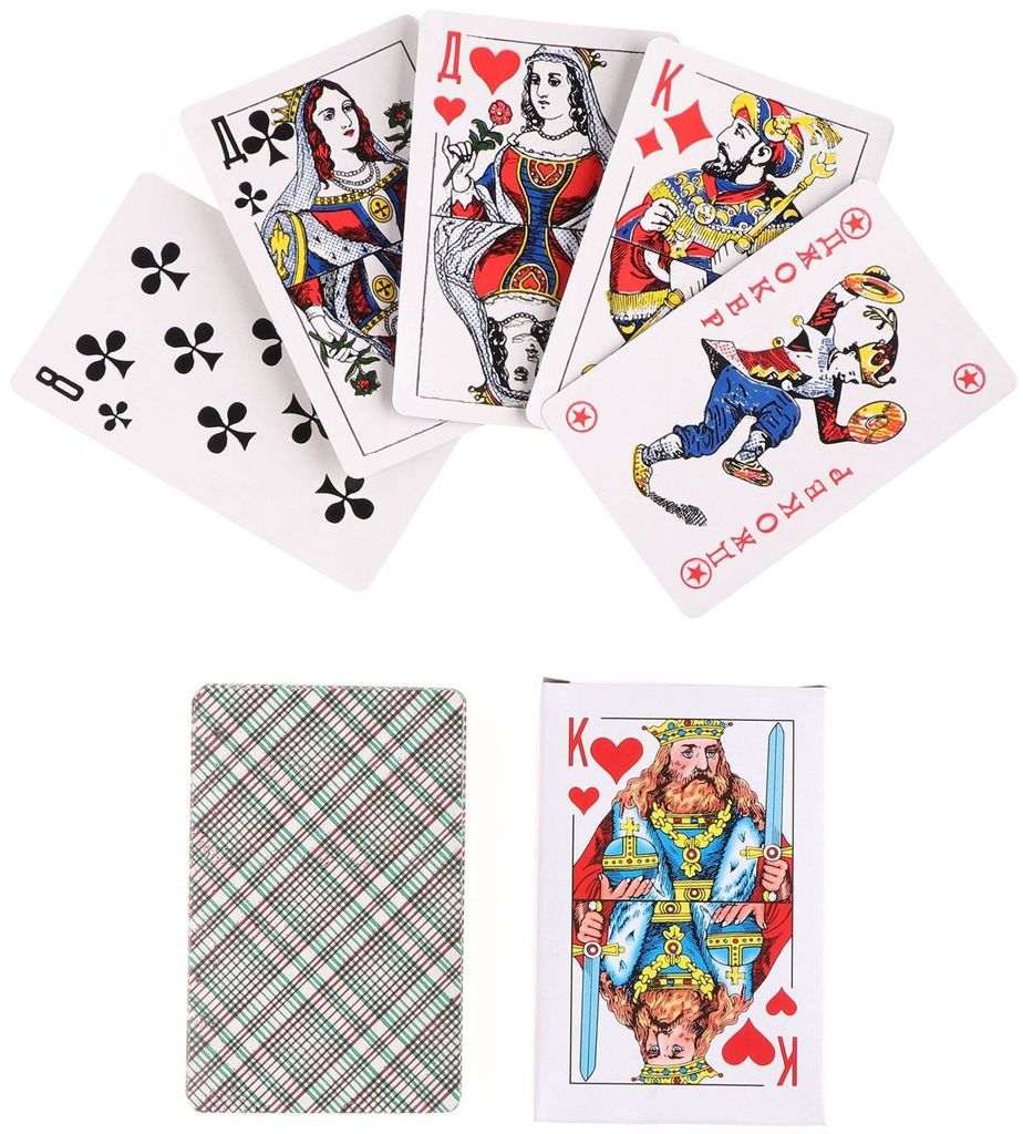 Карты игральные "Король", 54 карты 8,7*5,7см \ 261018