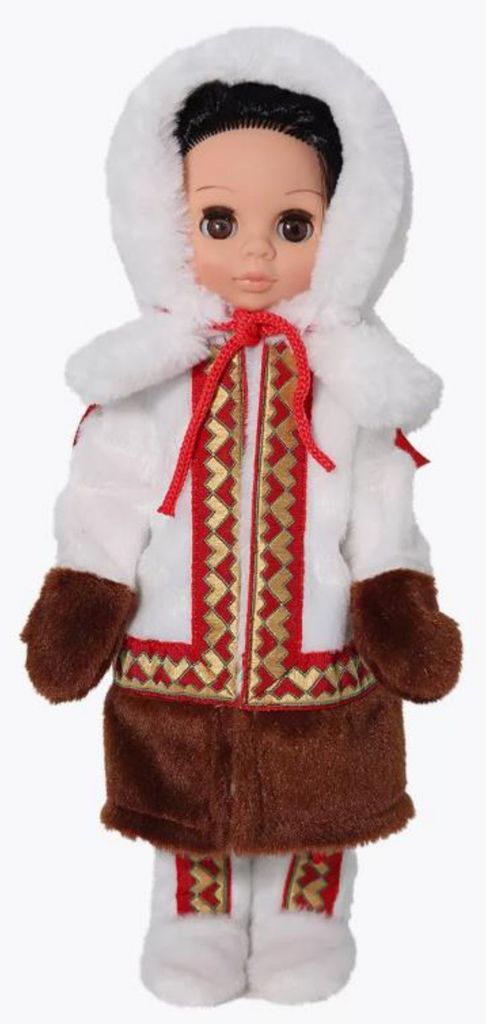 Кукла в костюме народов Севера-2 Эля девочка 30 см \ В3926 Весна