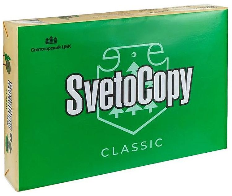 Бумага для офисной техники А4 SvetoCopy Classic 80 г/м 500л. \