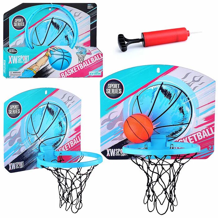 Набор для баскетбола "Sport" (щит с кольцом d=24см, сеткой) \ 9505