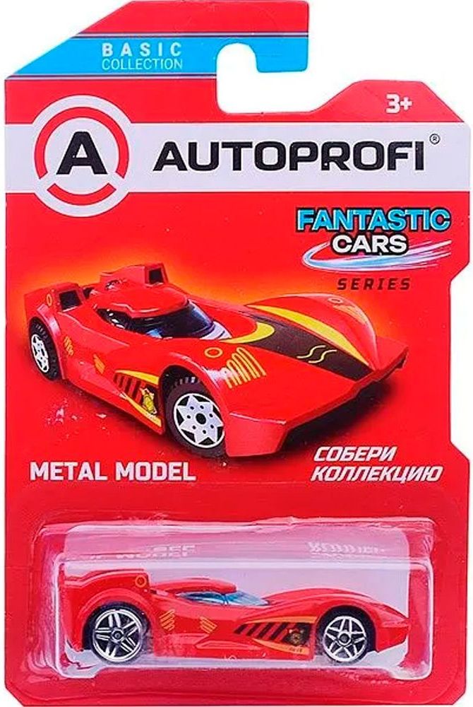 Машинка коллекционная 1:64, Серия FANTASTIC CARS, B/FAN-004 красный \ B/FAN-004 RD