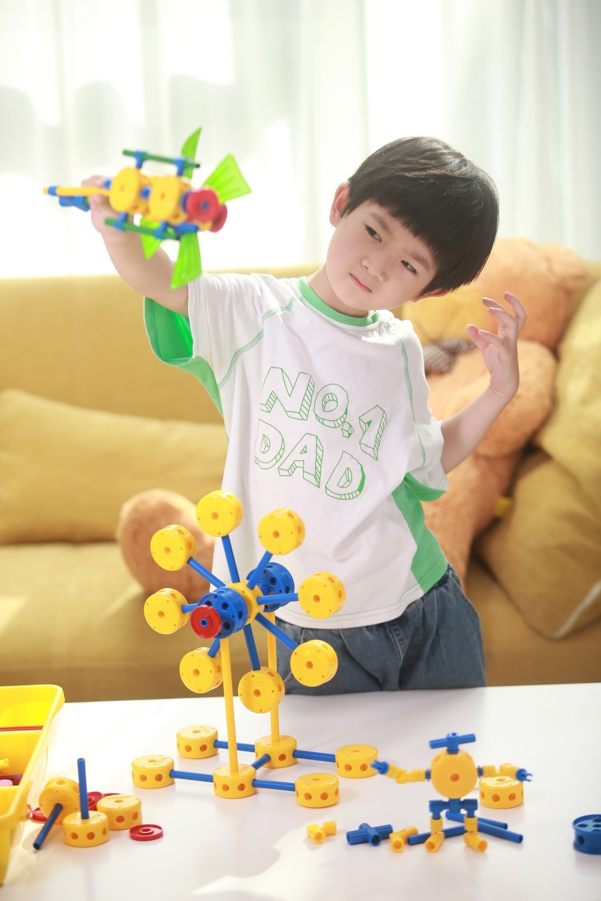Конструктор Thinkertoy набор для группы 3-4 года  \ SCSET14