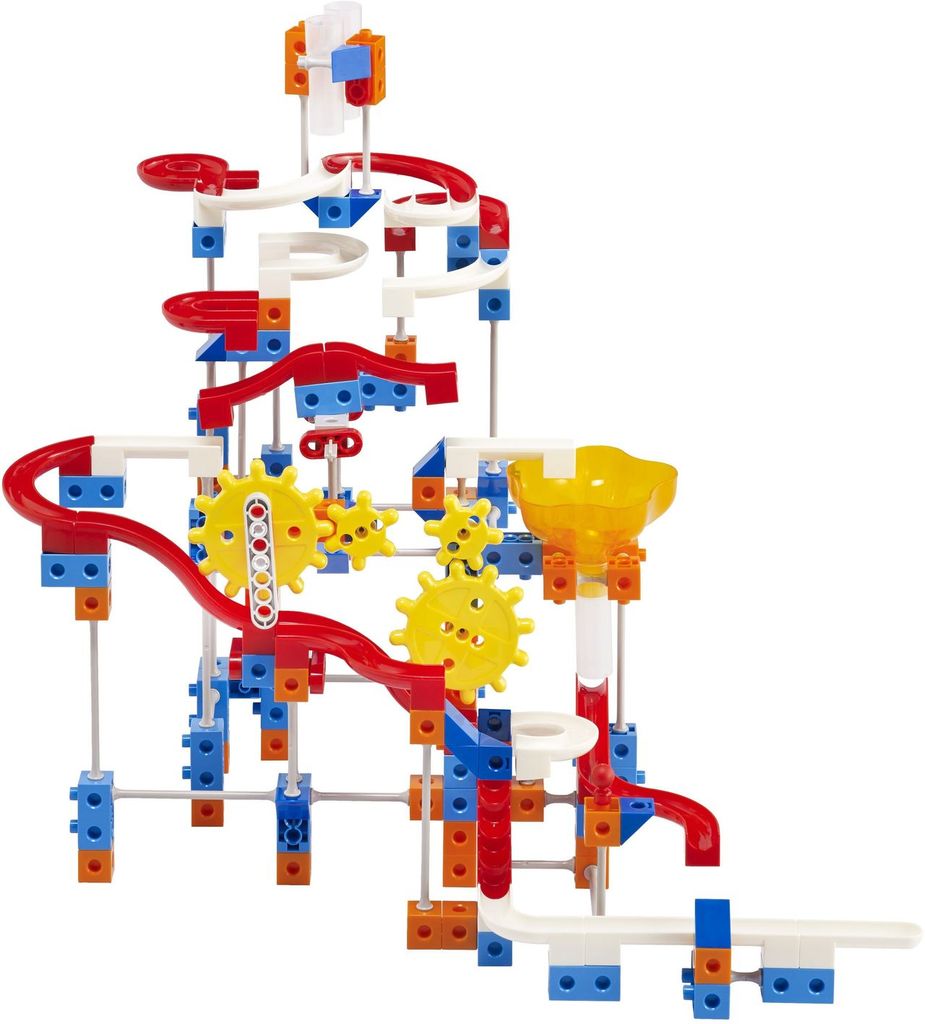 Конструктор "Лабиринт с шариками Marble Run и 2-х см. соединяющимися кубиками (240 дет.)" \ 12191