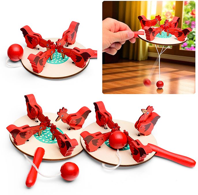 Игра стучалка Курочки зернышки клюют \ D2074