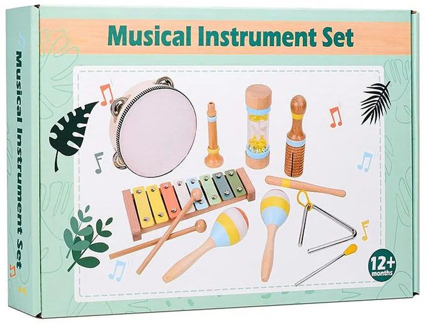Набор музыкальных инструментов "Весело поем" 8пр. (в коробке) \ D1876