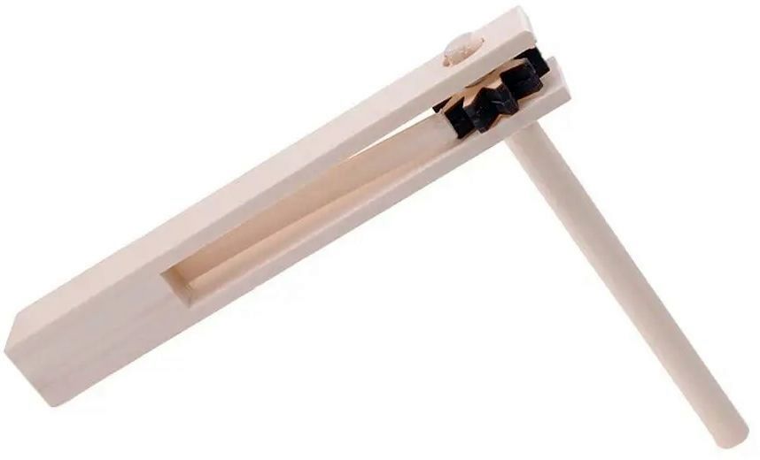 Трещетка круговая неокраш., в пакете (бук) \ 0064