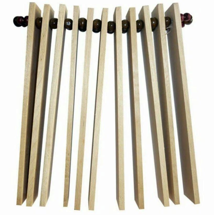 Трещетка веерная неокраш., в пакете (дерево) \ 5160