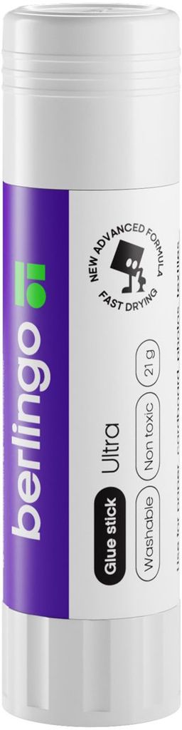 Клей-карандаш Ultra 21г. ПВП \ К1512 Berlingo