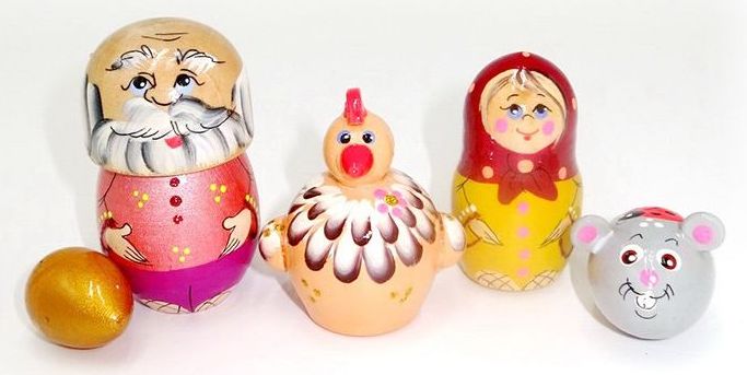 Театр настольный "Курочка Ряба" \ 122334 Динни