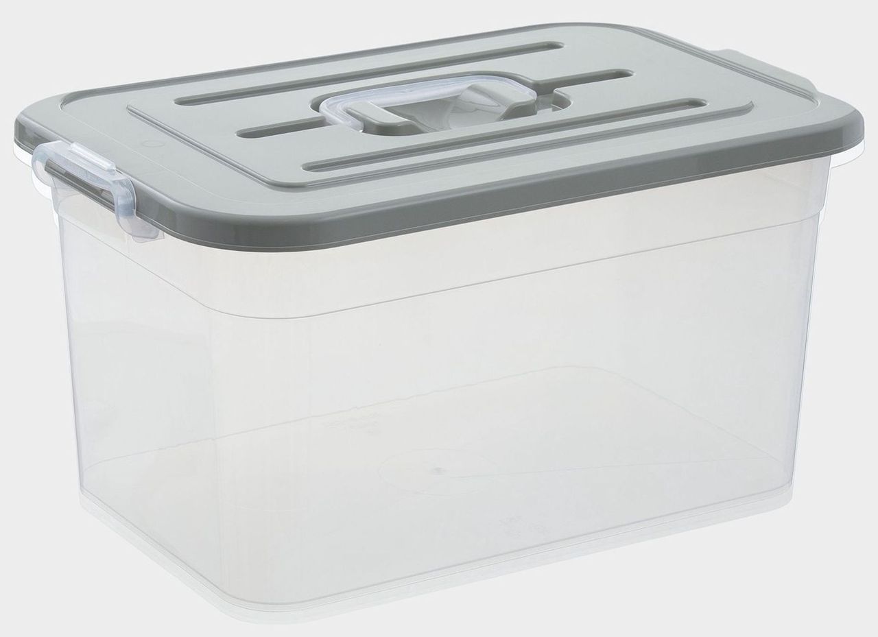 Контейнер для хранения с крышкой 15л, 41,5*27*22см \ 9071192